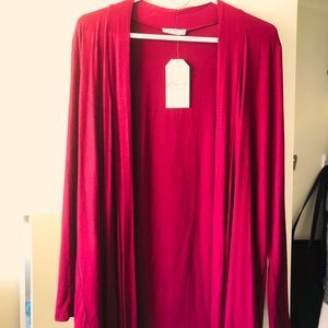 Magenta cardigan